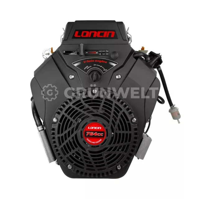 Loncin LC2V80FD 25 PS 764 ccm Motor Benzinmotor 4-Takt Standmotor Ersatzmotor