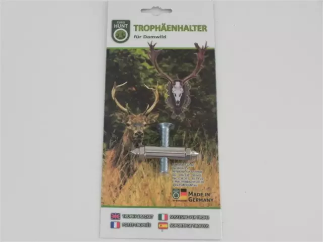 Trophäenhalter Metal - Blister Paquete - Eurohunt para Gamo