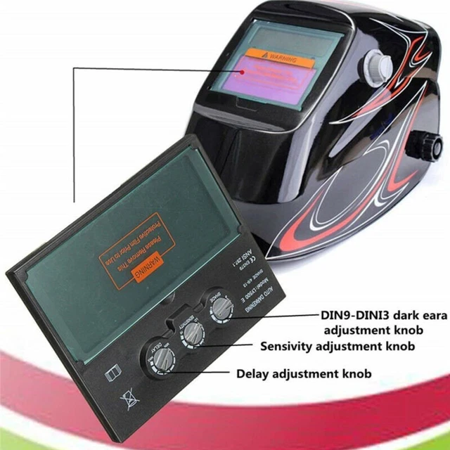 Saldatura Casco Saldatura Lenti din 4 Automatico Dimmer Filtro di Qualità