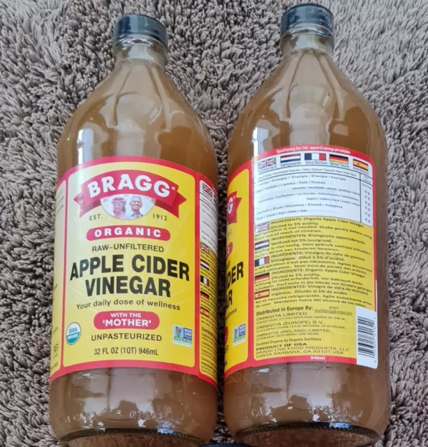 (Bragg) Apple Cider Vinegar , vegan 1 liter