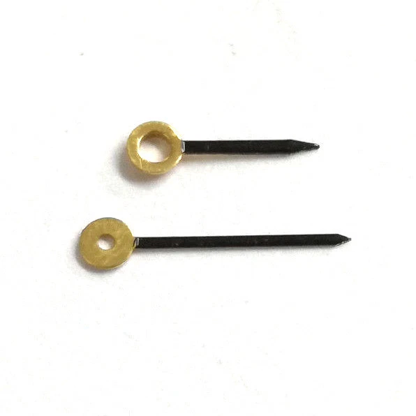 Lot De 2 Mouvements D'Horloge Miniatures Silencieux Avec 6 Aiguilles - Kit Réparation Montre DIY