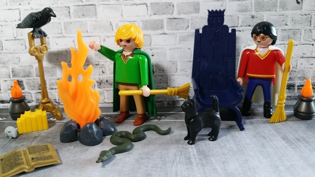 PLAYMOBIL PERSONAJES HARRY Potter Hermione Granger Ron Weasley Magia