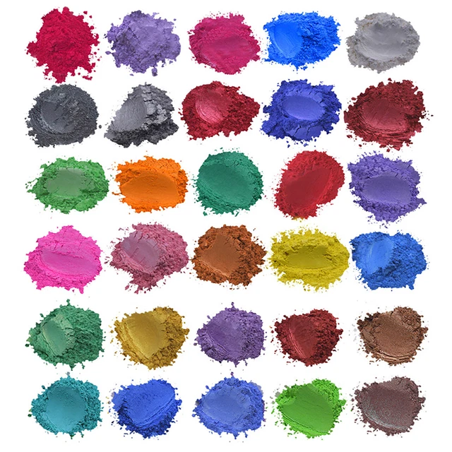 3G/Bolsa de mica polvo sin alergias seguro para usar maquillaje pigmento de mica polvo ligero