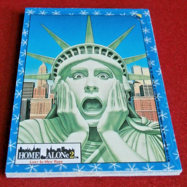 HOME ALONE 2 Lost in New York Complete VINTAGE Sticker Set Topps