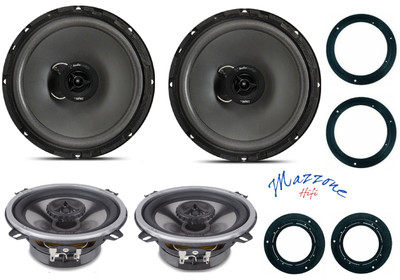 GF IMPACT GF 50 S Set 4 Haut Parleur pour Mercedes Classe A 05>12 W169 Avec Brkt 