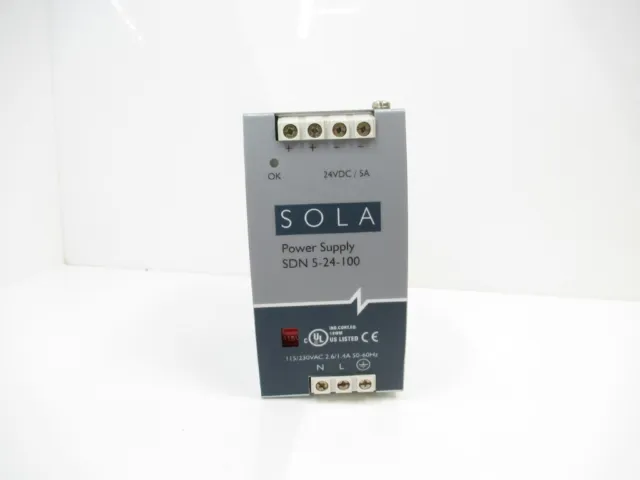 SDN5-24-100 SDN524100 Emerson Sola HD Power Supply