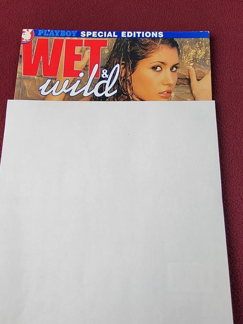 PLAYBOY ADULT MAGAZINE Nude Sexy Girls Wet & Wild models 2004 hot