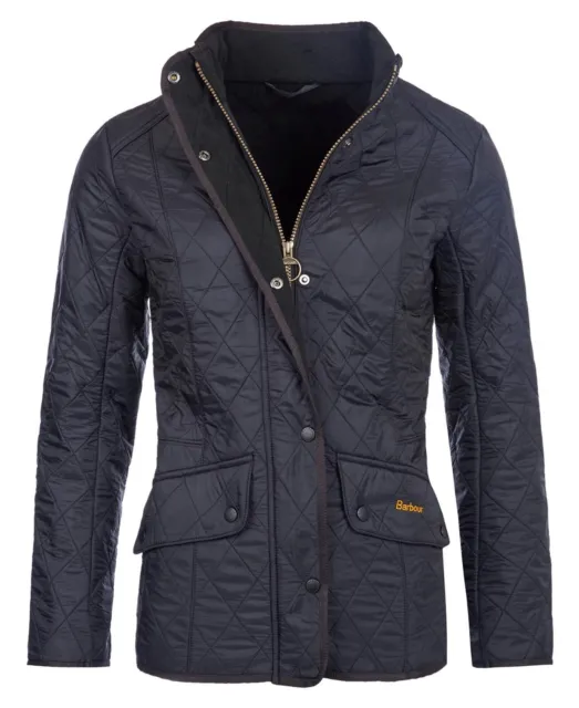 NEW Barbour Cavalry Polarquilt Jacket in Black Size US 6