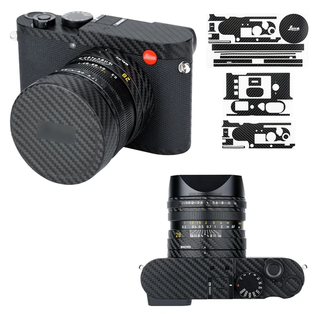 Anti-Scratch 3M Camera Body Lens Cap Skin Protector Film Cover for Leica Q2