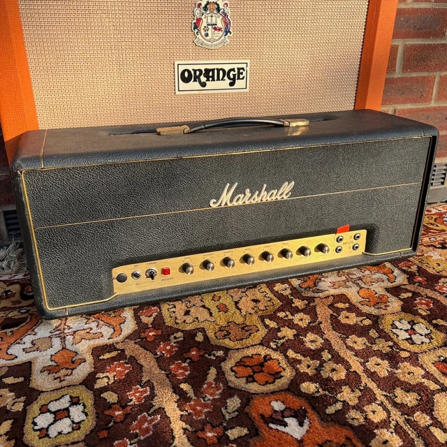 Vintage 1971 Marshall Super Tremolo 100w EL34 Valve Amplifier Head *1970s*
