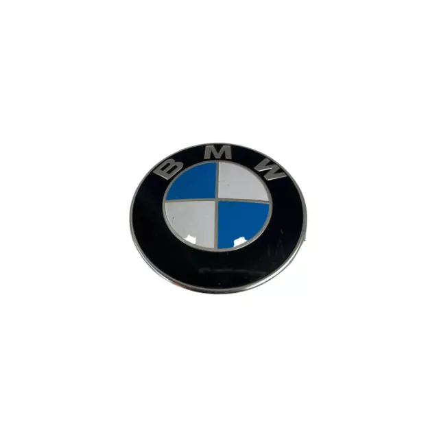 ORIGINAL BMW EMBLÈME logo capot hayon Ø 82 mm 51148132375 +