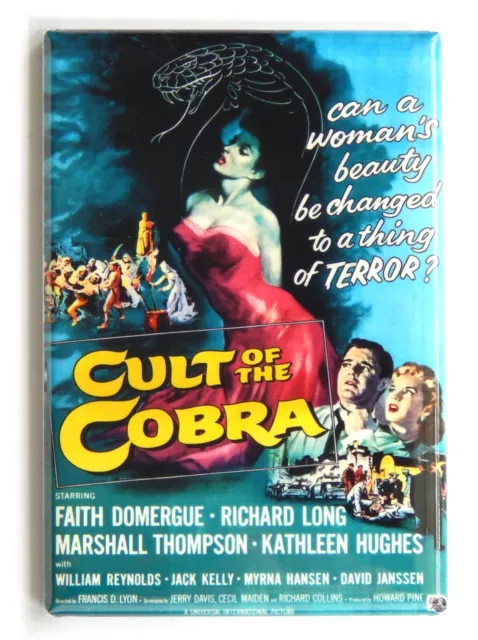 Cult of the Cobra FRIDGE MAGNET movie poster