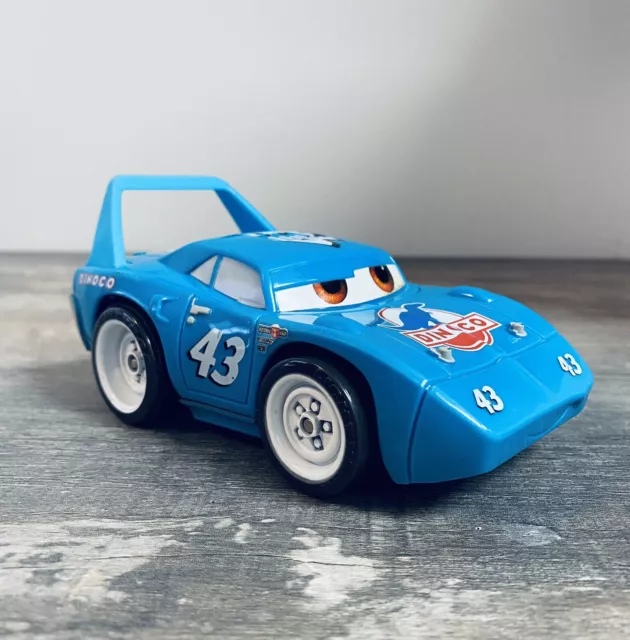 Disney Pixar Cars Fisher-Price Shake N' Go Blue Dinoco Strip Tested works