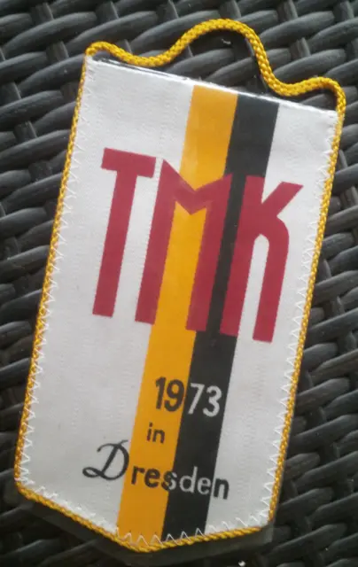 DDR Wimpel der SGD Dresden, Sektion Kanusport, TMK 1973, Touristischer Mehrkampf