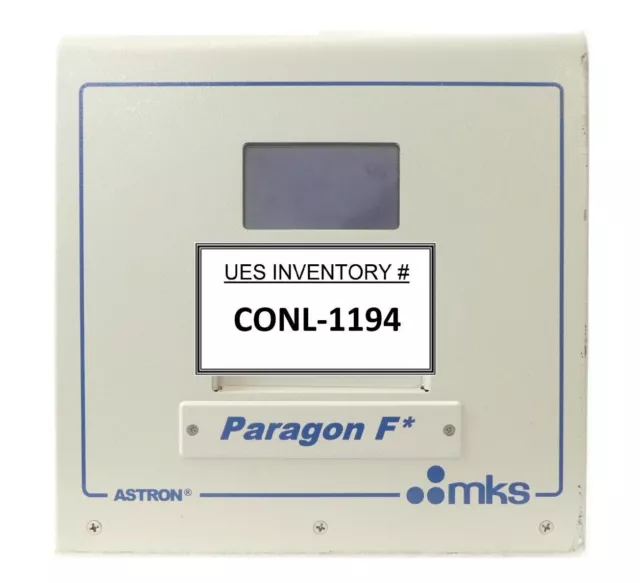 ASTRON MKS Instruments AX7700-11 Remote Plasma Source Paragon F* Tested Working