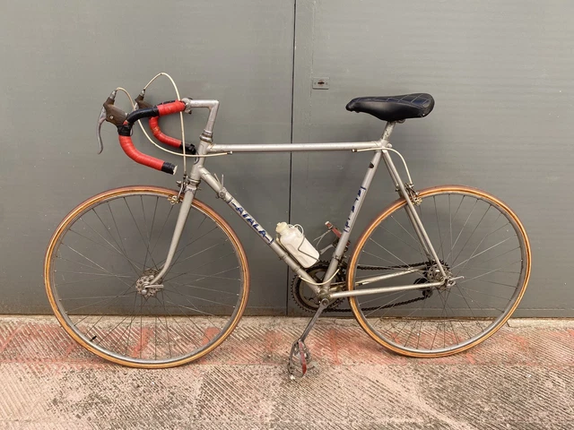 Vélo De Course Atala Campione D'Italia - 1982/83 - Cadre 55 Cm - Bleu Azur - Neuf