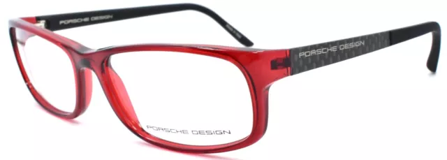 PORSCHE DESIGN P8243 C Women's Eyeglasses Frames 54-15-135 Burgundy $80 ...