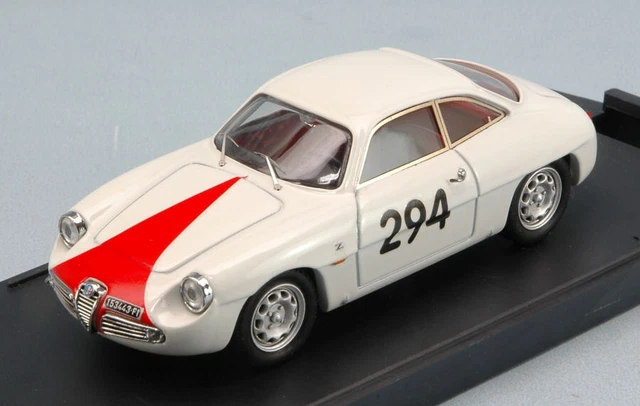 Bang 1/43 Alfa Romeo Giulietta #78 – Monte Carlo Sestriere 1987 – Modèle 7294