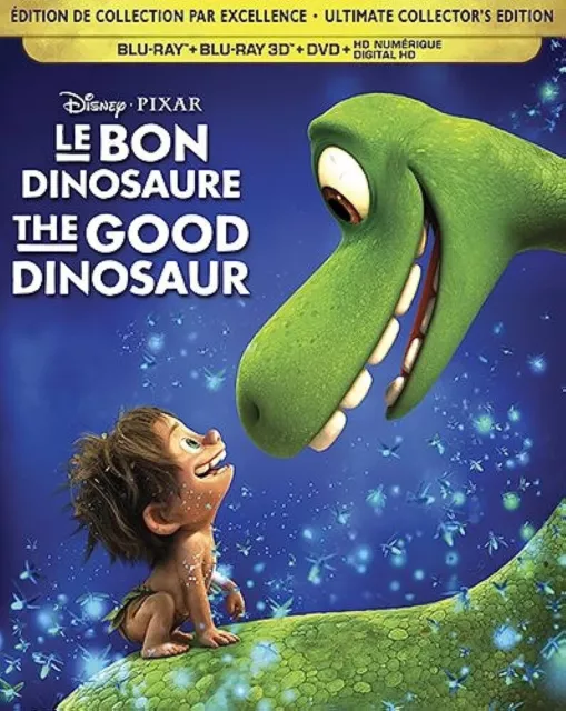 The Good Dinosaur Ultimate Collector's Edition Blu-Ray/BluRay 3D/DVD New w/cover