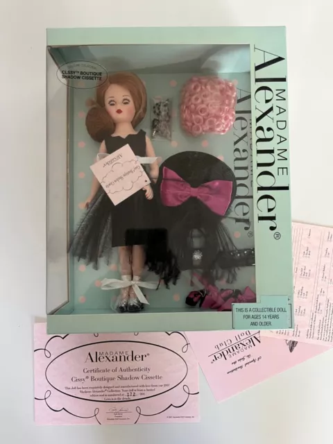 Madame Alexander Boutique Shadow Cissette Doll 172/300 Rare NWT NEW IN BOX