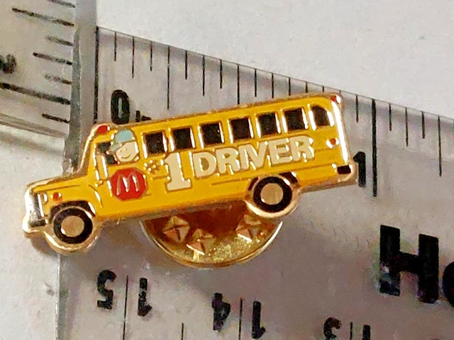 McDonald's #1 DRIVER Lapel Pin  (041123)