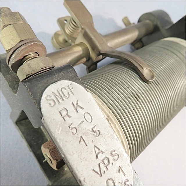 RHEOSTAT A LAME SNCF SHIPPING WORLDWIDE Electricité Train