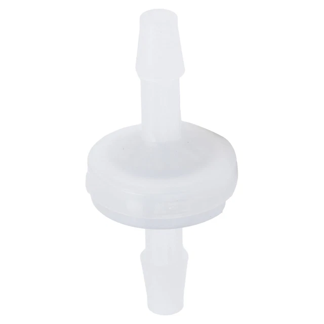 Check Valve PVDF Unidirectional Strong Non‑Toxic One‑Way Check Valve(3/16in )