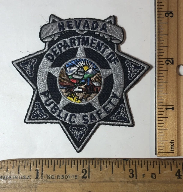 NEVADA DEPARTMENT OF Public Safety Patch Police Officer $5.25 - PicClick
