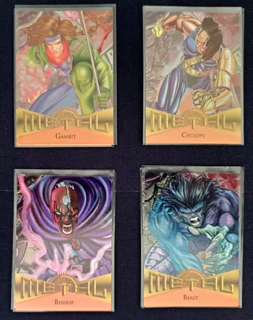 1995 Marvel Metal Cards - Choose a Card - FREE SHIPPING - NEW INVENTORY  08/05
