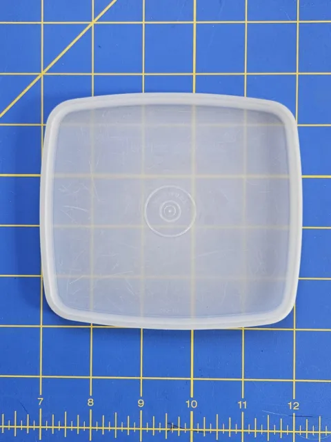 Tupperware Clear Lid Replacement #310-40 Vintage 5"x4.5"