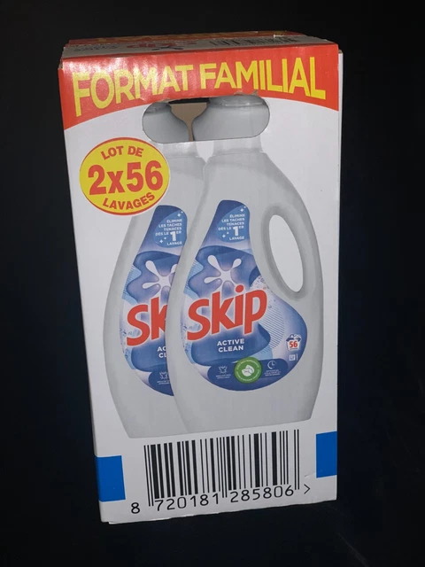 SKIP Lessive en poudre Skip Advance Professional 90 lavages