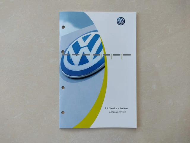 VW VOLKSWAGEN TRANSPORTER SERVICE BOOK NEW UNUSED NOT DUPLICATE - Foto 11