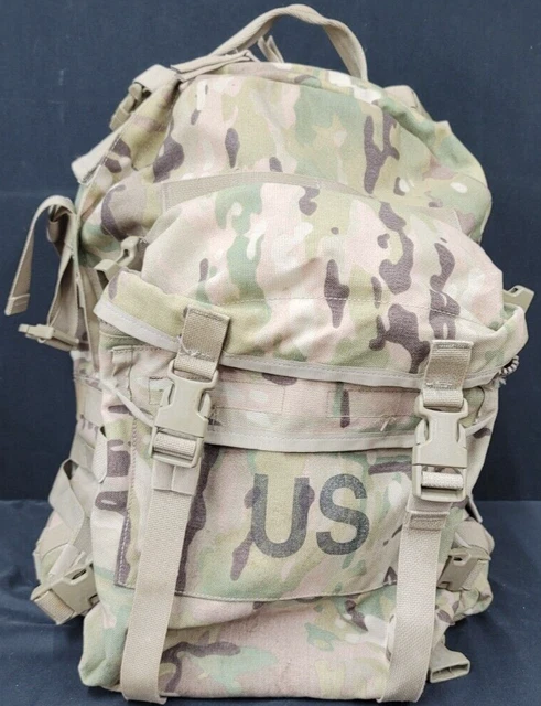 USGI Molle II 3 Day Assault Pack OCP Multicam With Stiffener / Pad