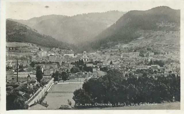 Antique Oyonnax Postcard (01) General View.