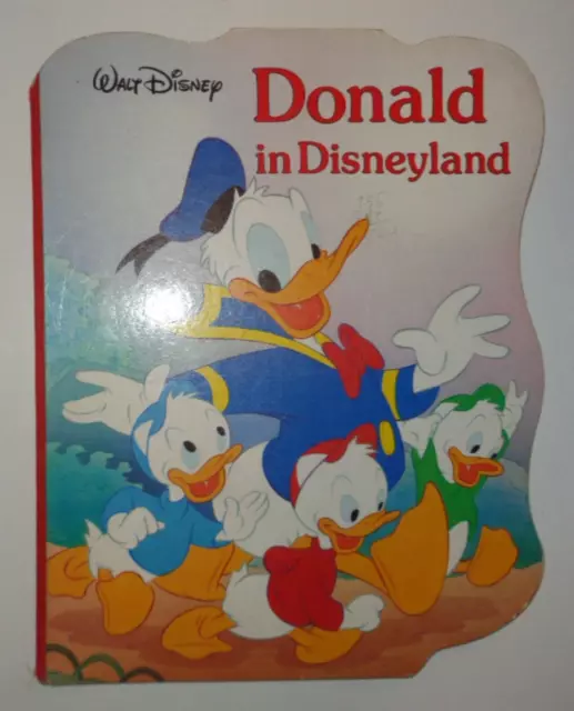 Walt Disney ~~ DONALD IN DISNEYLAND ~~ altes Kinderbuch Pestalozzi