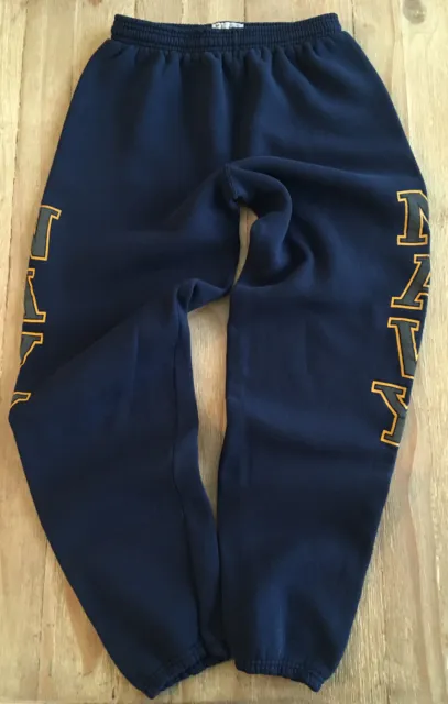 Vintage SOFFE US Navy USN Sweat Pants Adult Medium USA