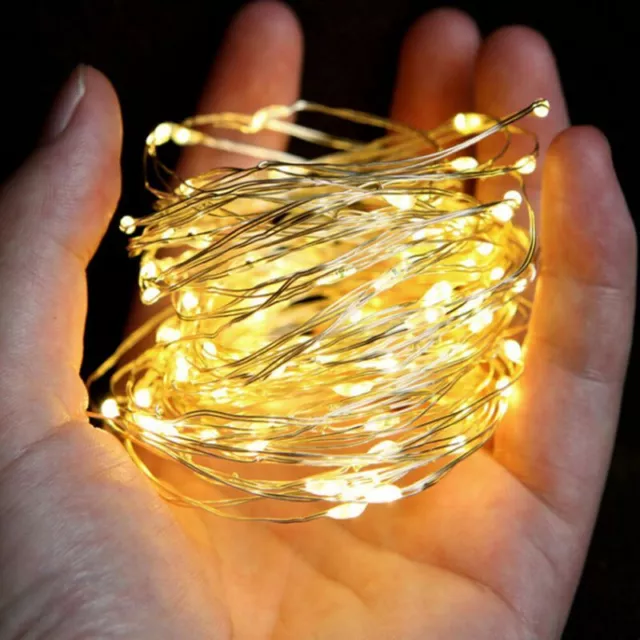 5M 50led USB Fairy Light Copper Wire String Strip Party Wedding Garland Decor