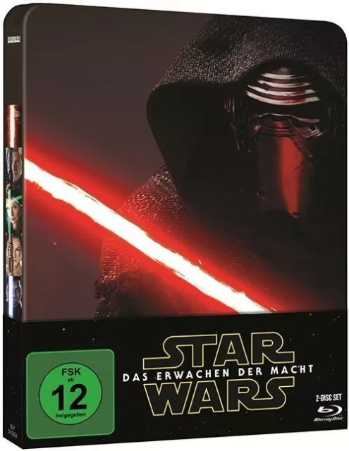 Blu-ray/ Star Wars - Das Erwachen der Macht - Steelbook !! Wie Nagelneu !!