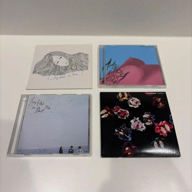 MY HAIR IS Bad CD 6-Piece Set including First Press DVD Used