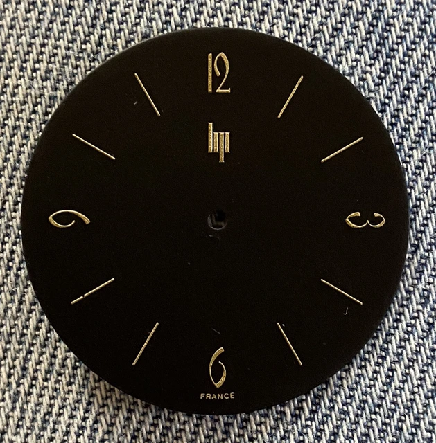 Lot De 2 Cadrans De Montre De Poignet, Métal, Noir, 17x31 Mm, Pour Pièces
