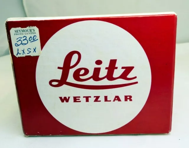 Leica Leitz Wetzlar Empty Box SN 16 486 LVF00 Loupe Visoflex