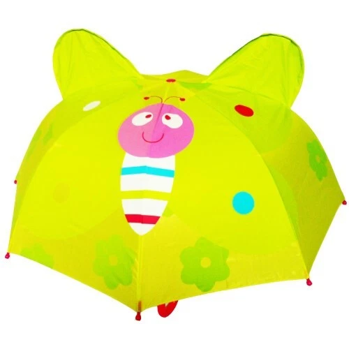 PVC Yellow Butterfly Umbrella