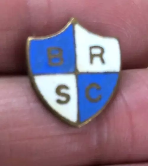Rare Old Blackburn Rovers Supporters Club Small  Enamel Pin Badge