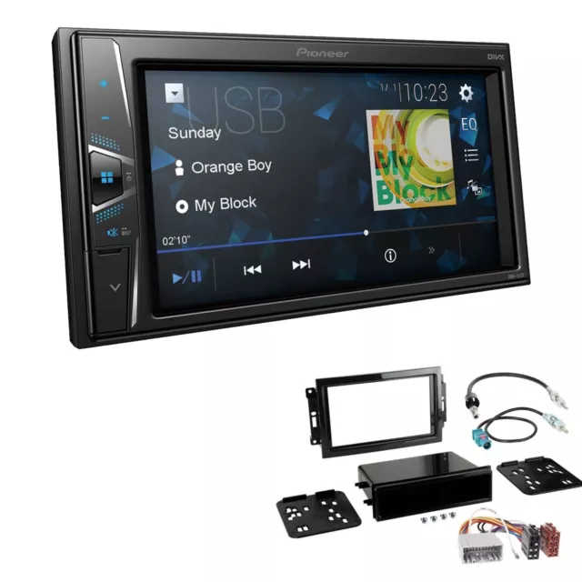 Pioneer Autoradio Touchscreen Kamera-IN für Jeep Commander, Compass 2006-2010