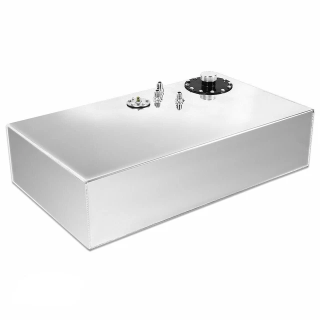 17 GALLON/64L ALUMINUM race/drift Fuel Cell Gas Tank+Level Sender 121.