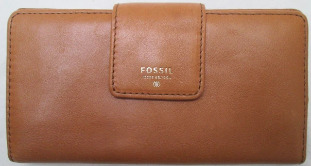 Portefeuille/porte-monnaie Vintage ELEPHANT D'OR En Cuir Rouge - Pour Femme - Occasion, Bon état