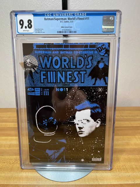 Superman/Batman World's Finest #11 - CGC 9.8 -  Jack White Variant - 1st Print