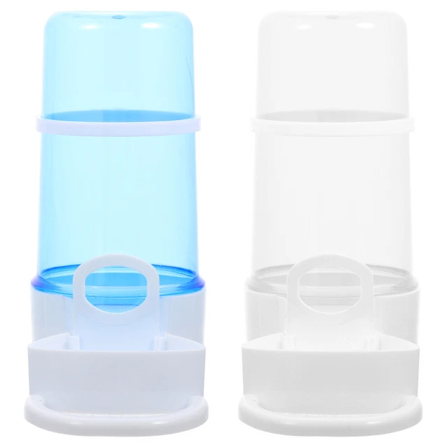 2 Pcs Budgie Water Feeder Birds Hamster Supplies Automatic Bird Water Dispenser