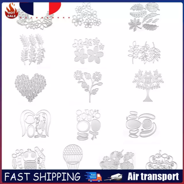 Metal Cutting Dies Stencils for DIY Scrapbooking Photo Album Embossing Cards FR