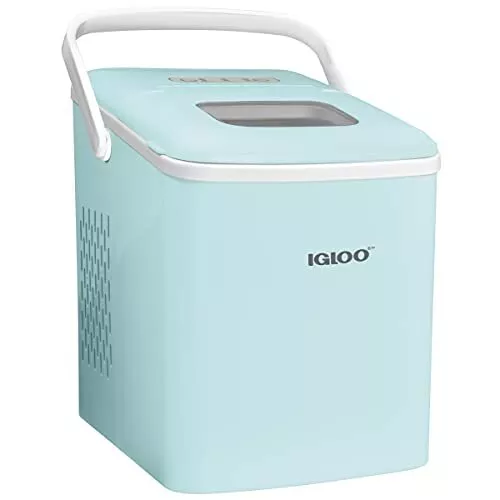 Igloo Automatic Self-Cleaning Portable Electric Countertop Ice Maker Machine ...